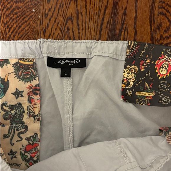 Ed Hardy 1969 Cargo Parachute Pants – Y2K Streetwear – Size L – NWT - Picture 5 of 10